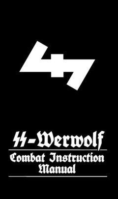 SS-Werwolf combat instruction manual